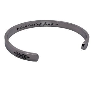 Keep F****** Going cuff bangle NWOT